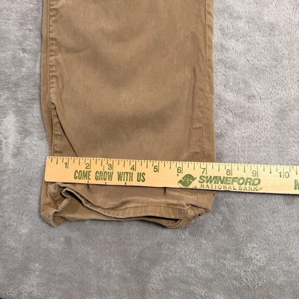 34 Heritage Charisma Pants Men 38x32 Tan Khaki Classic Fit Comfort Rise Trousers